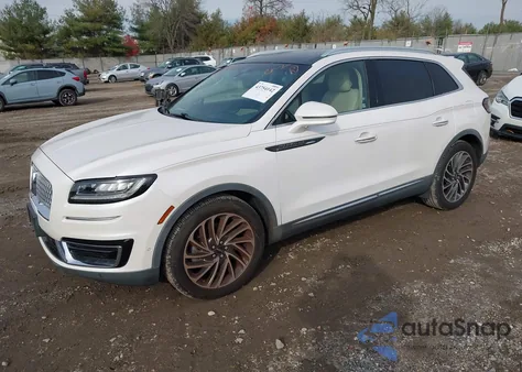 2019 Lincoln Nautilus Reserve z USA, uszkodzony, nr VIN 2LMPJ6L96KBL19106